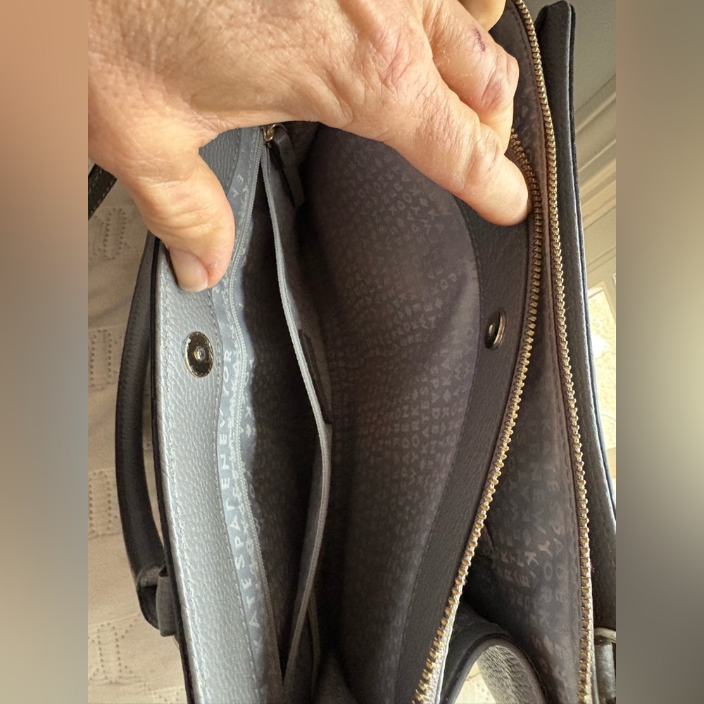 Kate Spade Charcoal Satchel Bag - Picture 4 of 4